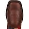 Durango Kids Western Boot, 9 M, Leather, 8 in H, Brown BT245 - alternate 3